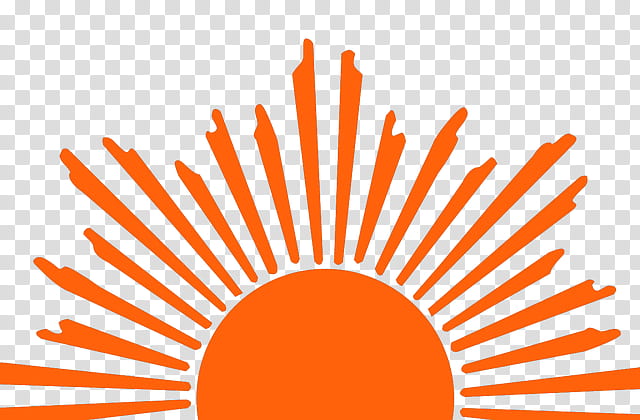 Circle Design, Sunrise, Logo, Sunset, Horizon, Orange, Line transparent background PNG clipart