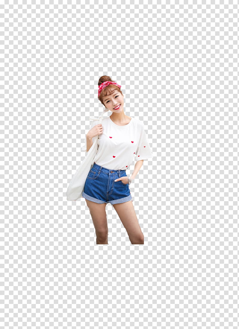 Share ulzzang , smiling woman carrying bag transparent background PNG clipart