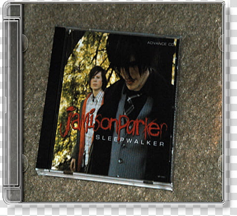 Album Cover Icons, jamison parker, Jamison Parker Sleepwalker CD case transparent background PNG clipart