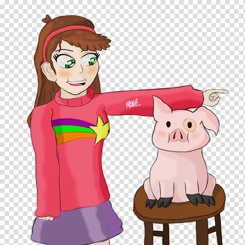 Mabel and Waddles transparent background PNG clipart