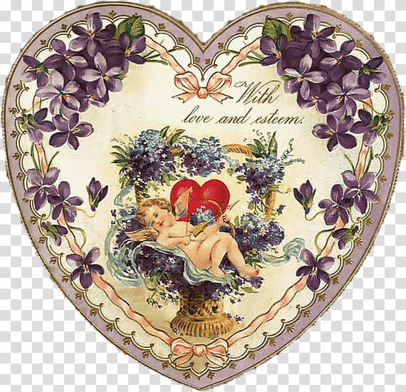 Valentines Day Heart, Victorian Era, Post Cards, Love, Gentleman, Antique, Sticker, Textile transparent background PNG clipart