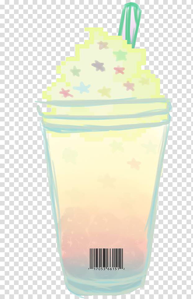 BubbleTea Benetton from behind transparent background PNG clipart