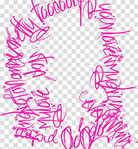 Differents Colors Textures, pink texts illustration transparent background PNG clipart