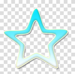 blue star emoji transparent background PNG clipart