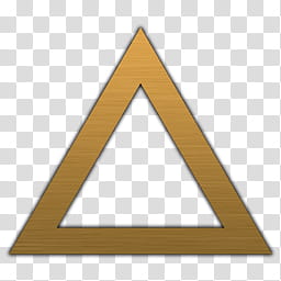 Deus Ex  Dock Icons, [px] Triangle transparent background PNG clipart