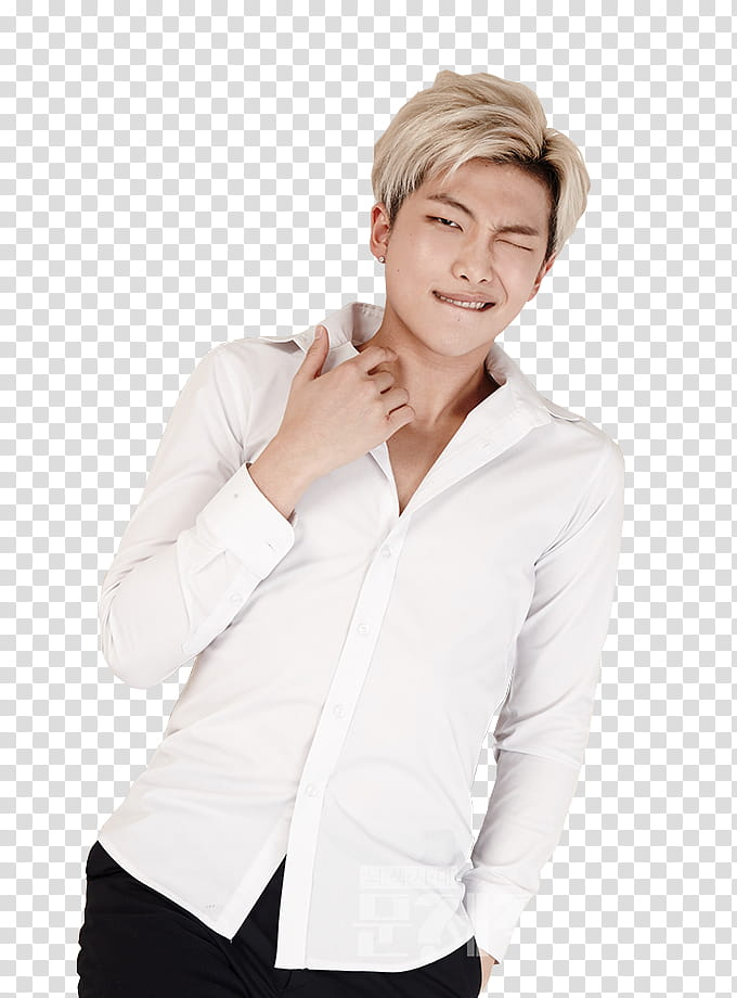 BTS Rap Monster transparent background PNG clipart