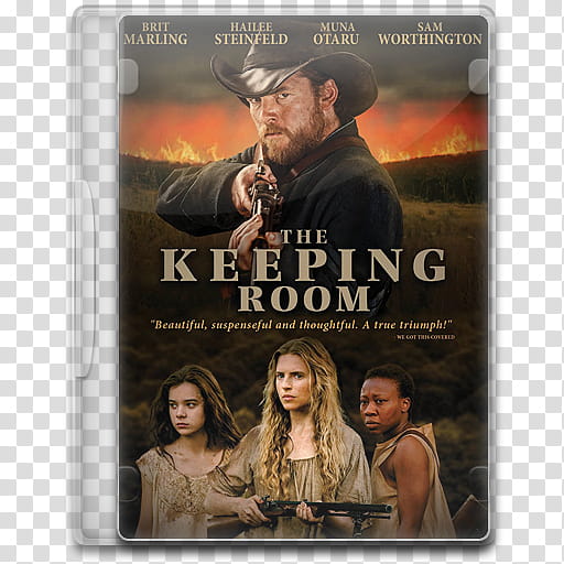 Movie Icon Mega , The Keeping Room, The Keeping Room DVD case transparent background PNG clipart