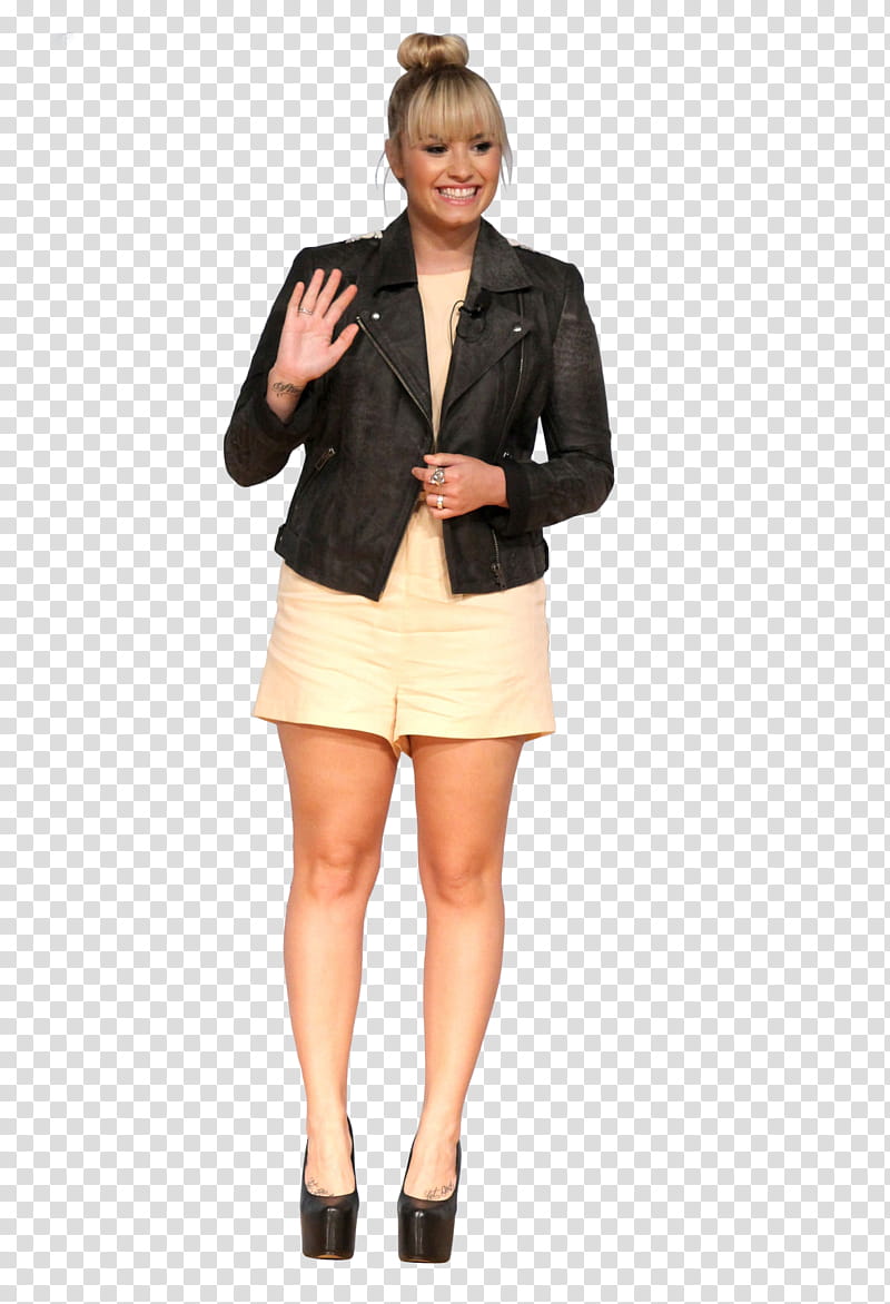 Demi Lovato, Demi Lovato waving her hand screenshot transparent background PNG clipart