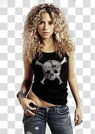 Shakira transparent background PNG clipart