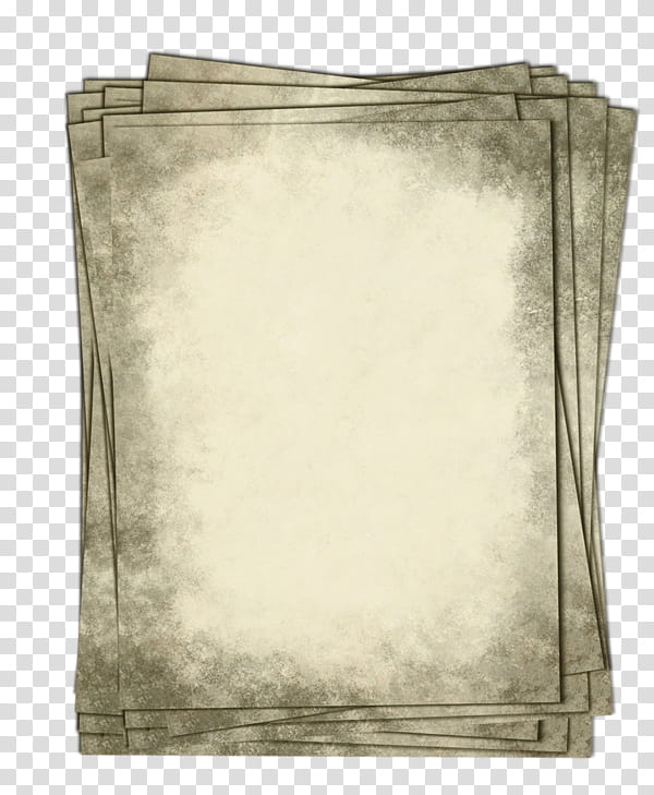 old papers transparent background PNG clipart