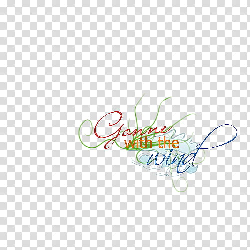 Identified text, gonne with the wind text transparent background PNG clipart