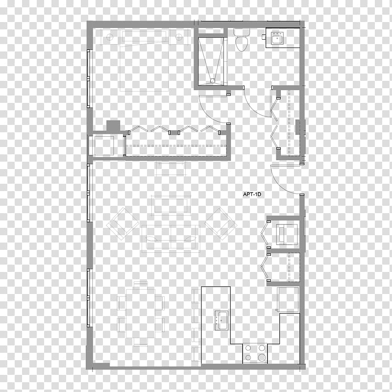 House Floor Plan Bedroom Architecture Studio Apartment Renting Portland Texas Transparent