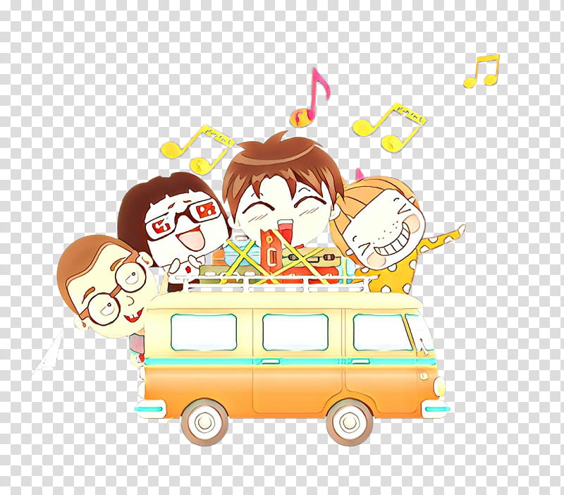 School bus, Cartoon, Transport, Vehicle, Sticker transparent background PNG clipart