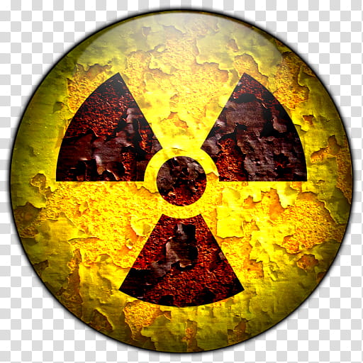 Radiation Symbol v, nuclear logo transparent background PNG clipart