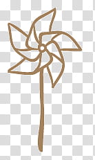 Too Love AmberTutoss, brown flower illustration transparent background PNG clipart