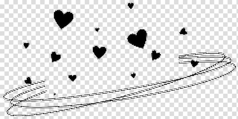 Heart Emoji, Aesthetics, Cuteness, Editing, Aesthetic Panda, Editing, Line, Blackandwhite transparent background PNG clipart