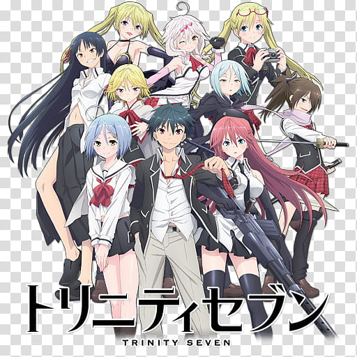 Trinity Seven Anime Icon, Trinity Seven [Icon] [] [x] transparent background PNG clipart
