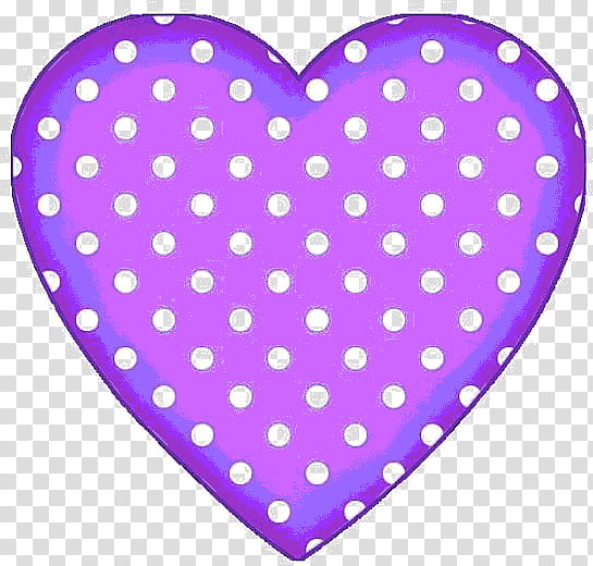 Polka dot, Pink, Heart, Violet, Purple, Line transparent background PNG clipart