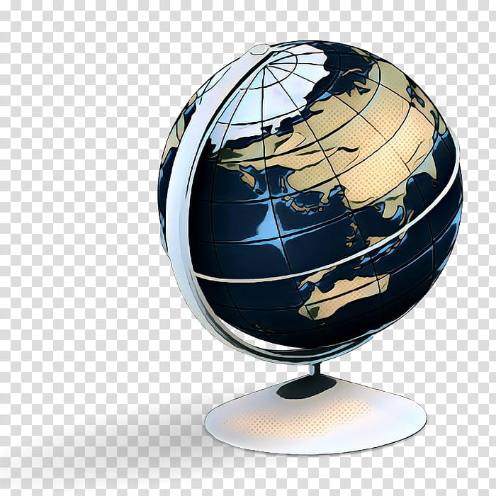 Planet Earth, Pop Art, Retro, Vintage, Globe Telecom, World, Sphere, Interior Design transparent background PNG clipart