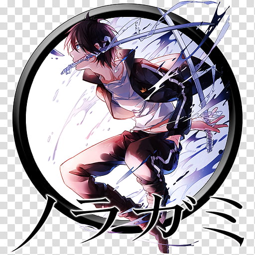 Noragami Circle Icon Noragami Black Haired Male Anime