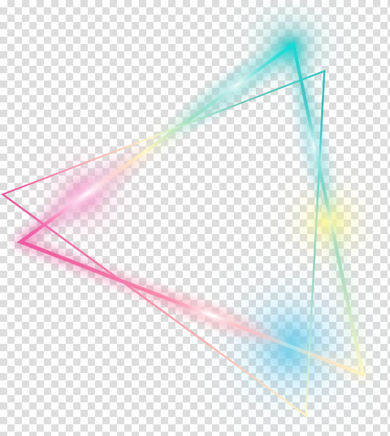 line pink turquoise paper triangle transparent background PNG clipart