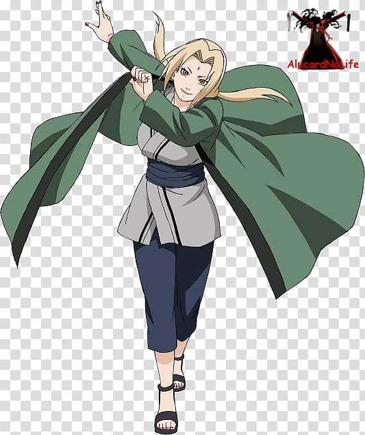 Tsunade (Fifth Hokage), Naruto Tsunade walking illustration transparent background PNG clipart