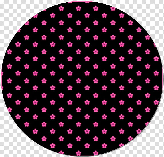 Circulos , black and pink floral panel transparent background PNG clipart