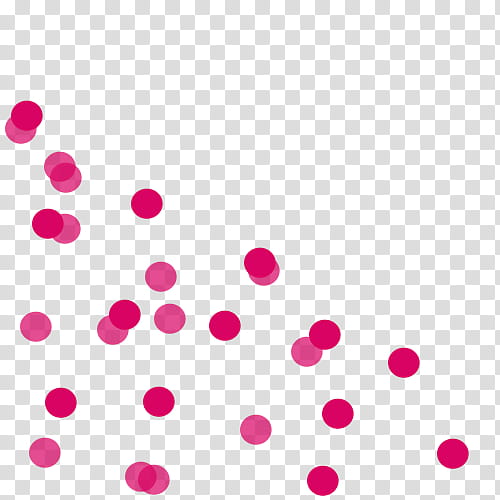Muchas Cositas Lindas, pink dots illustration transparent background PNG clipart