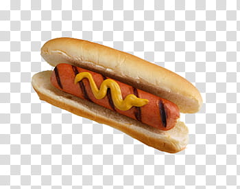 hotdog with bun transparent background PNG clipart