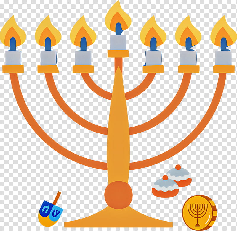Hanukkah Candle Happy Hanukkah, Menorah, Candle Holder, Birthday Candle, Event, Holiday transparent background PNG clipart