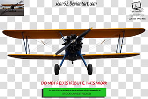 Plane, blue and brown biplane transparent background PNG clipart thumbnail