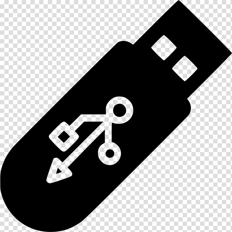 The Flash Logo, Usb Flash Drives, Flash Memory, Hard Drives, Computer Port, Data, Technology, Black And White transparent background PNG clipart