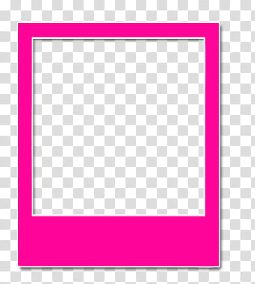 RECUADROS, hot-pink border frame transparent background PNG clipart