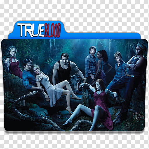 TV Shows Ultimate Folder Icon  Version , True Blood transparent background PNG clipart