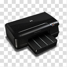 Devices and Printers Icon Collection , Printer HP Officejet Pro , black HP multi-function printer transparent background PNG clipart