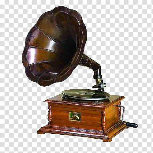 Antiquities, brown gramophone transparent background PNG clipart