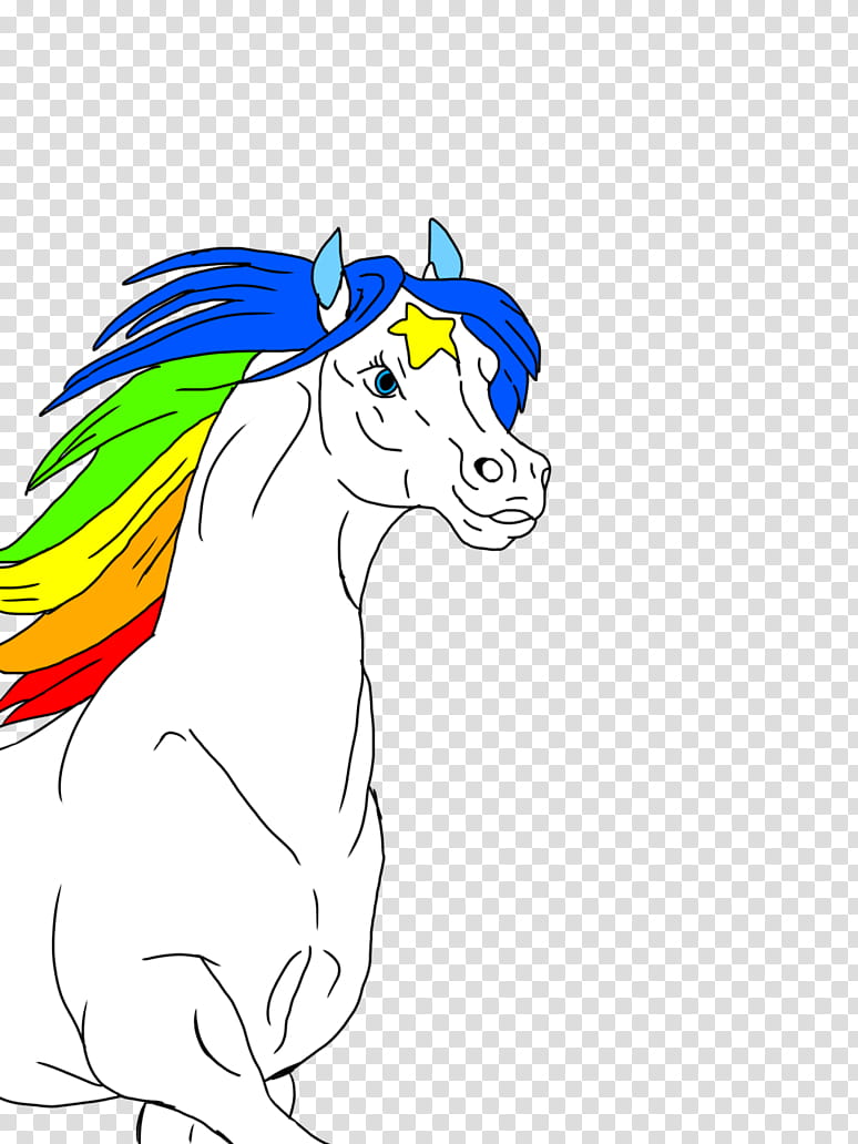Rainbow Line, Pony, Horse, Rainbow Brite, Character, Animal, Equus, Head transparent background PNG clipart
