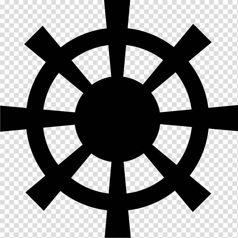Black Circle, Icelandic Magical Staves, Helm Of Awe, Symmetry, Symbol, Blackandwhite, Wheel, Logo transparent background PNG clipart