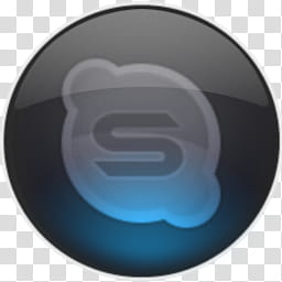Inner Blue Circle, Skype logo transparent background PNG clipart