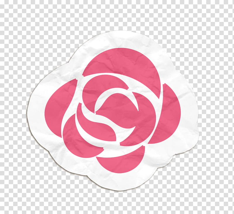 Parisian, red rose sticker transparent background PNG clipart