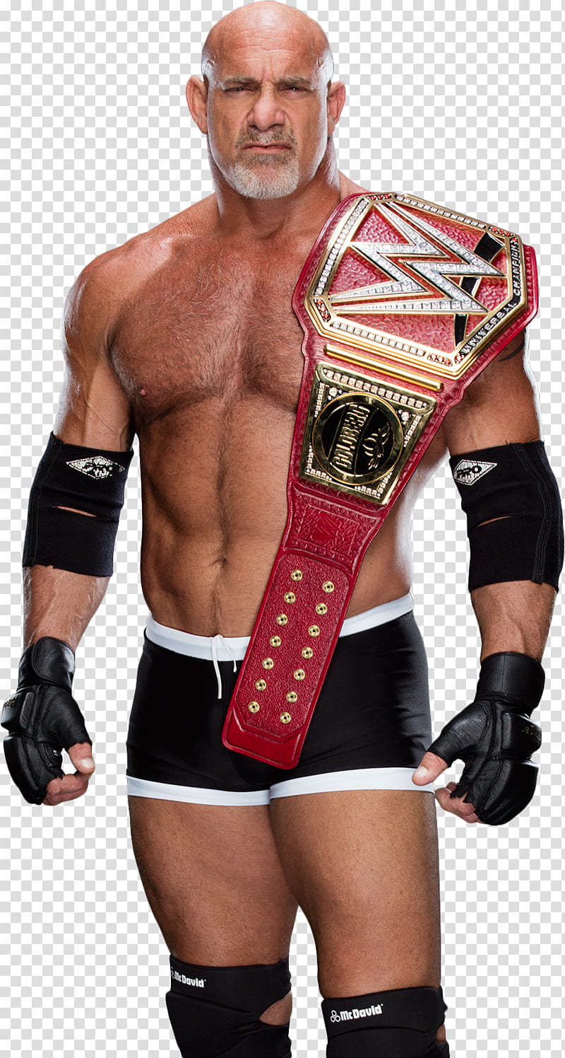Goldberg WWE Universal Champion transparent background PNG clipart