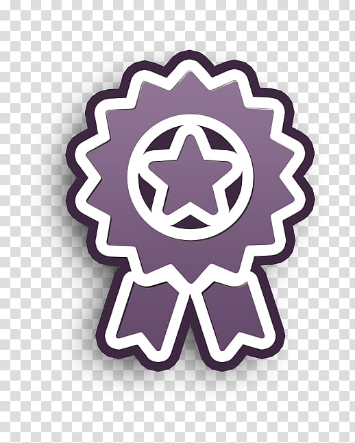 Business Seo Elements icon icon Medal icon, Purple, Violet, Logo, Symbol, Label, Sticker, Emblem transparent background PNG clipart