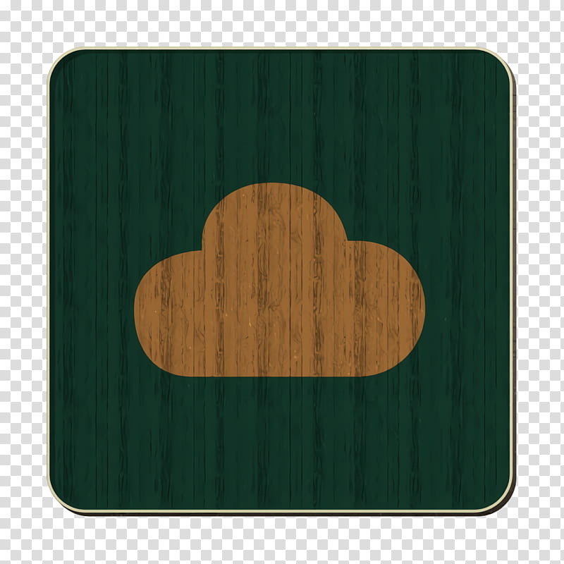 cloud icon cloudapp icon cloudy icon, Data Icon, Server Icon, Green, Brown, Leaf, Wood, Symbol transparent background PNG clipart