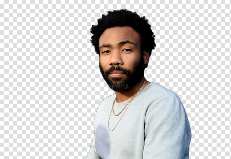 Moustache, Donald Glover, Microphone, Beard, Hair, Hairstyle, Chin, Forehead transparent background PNG clipart
