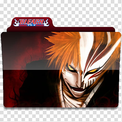 Anime folder icons , Bleach , Bleach Ichigo transparent background PNG clipart