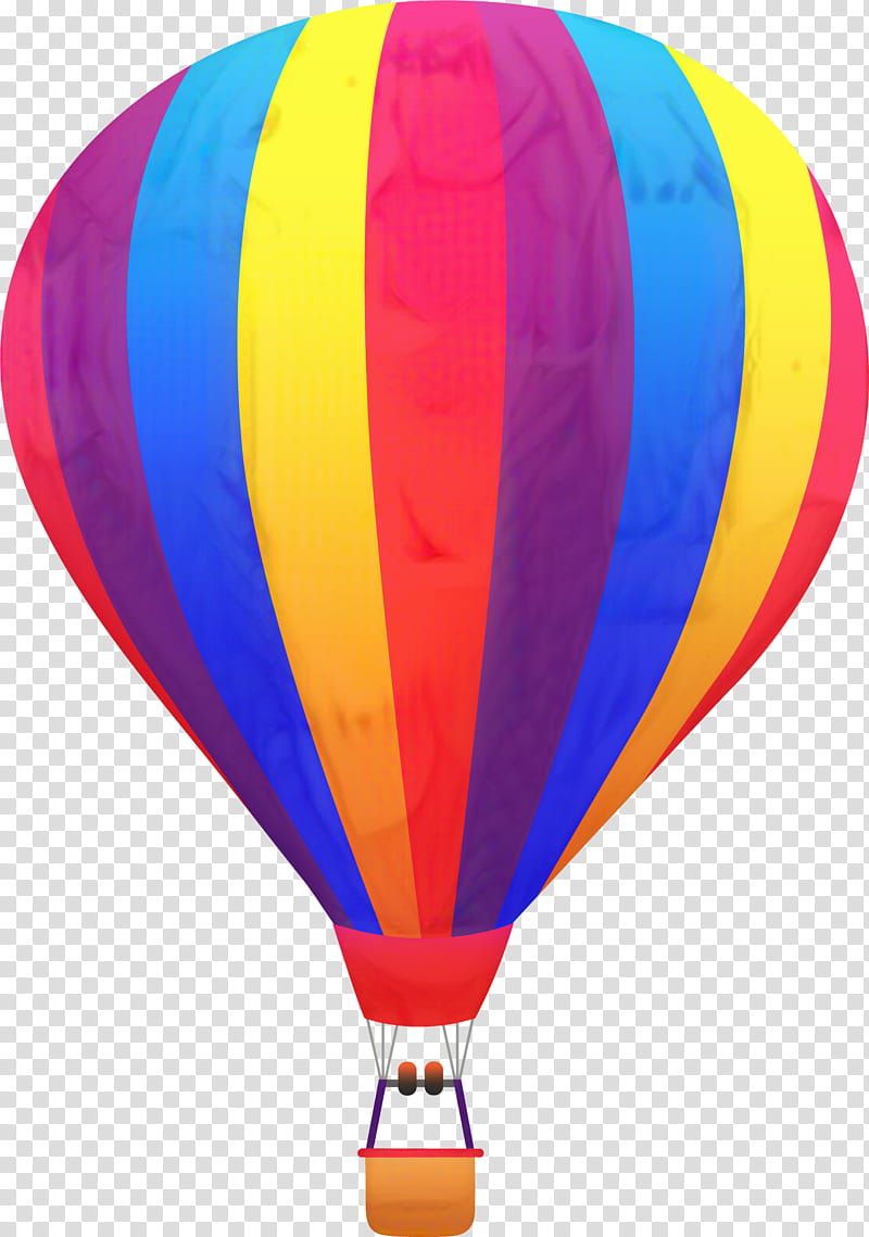 Hot Air Balloon, Hot Air Ballooning, Air Sports, Vehicle, Recreation, Party Supply, Magenta, Aerostat transparent background PNG clipart