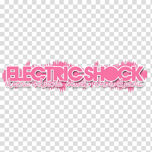 , Electric Shock text illustration transparent background PNG clipart