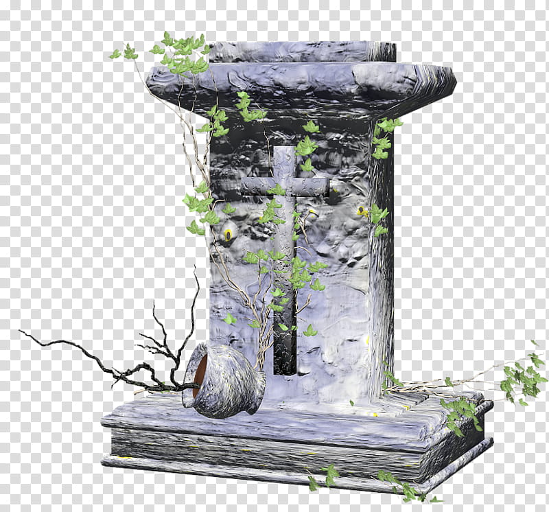 plants on pedestal transparent background PNG clipart