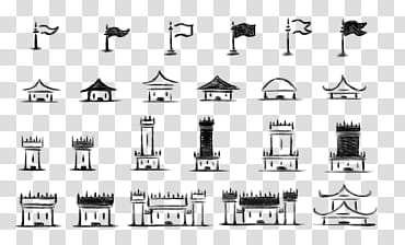 Sketchy Brushes Add On Towns transparent background PNG clipart