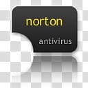 BRK Black Dock Icons Update, norton antivirus transparent background PNG clipart
